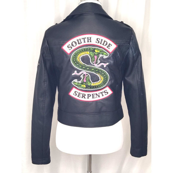 Riverdale Jackets & Coats Riverdale Faux Leather Biker Moto Jacket